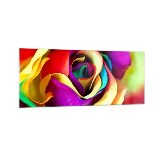 Tablou pe sticlă - Acest lucru este imposibil - 100x40 cm