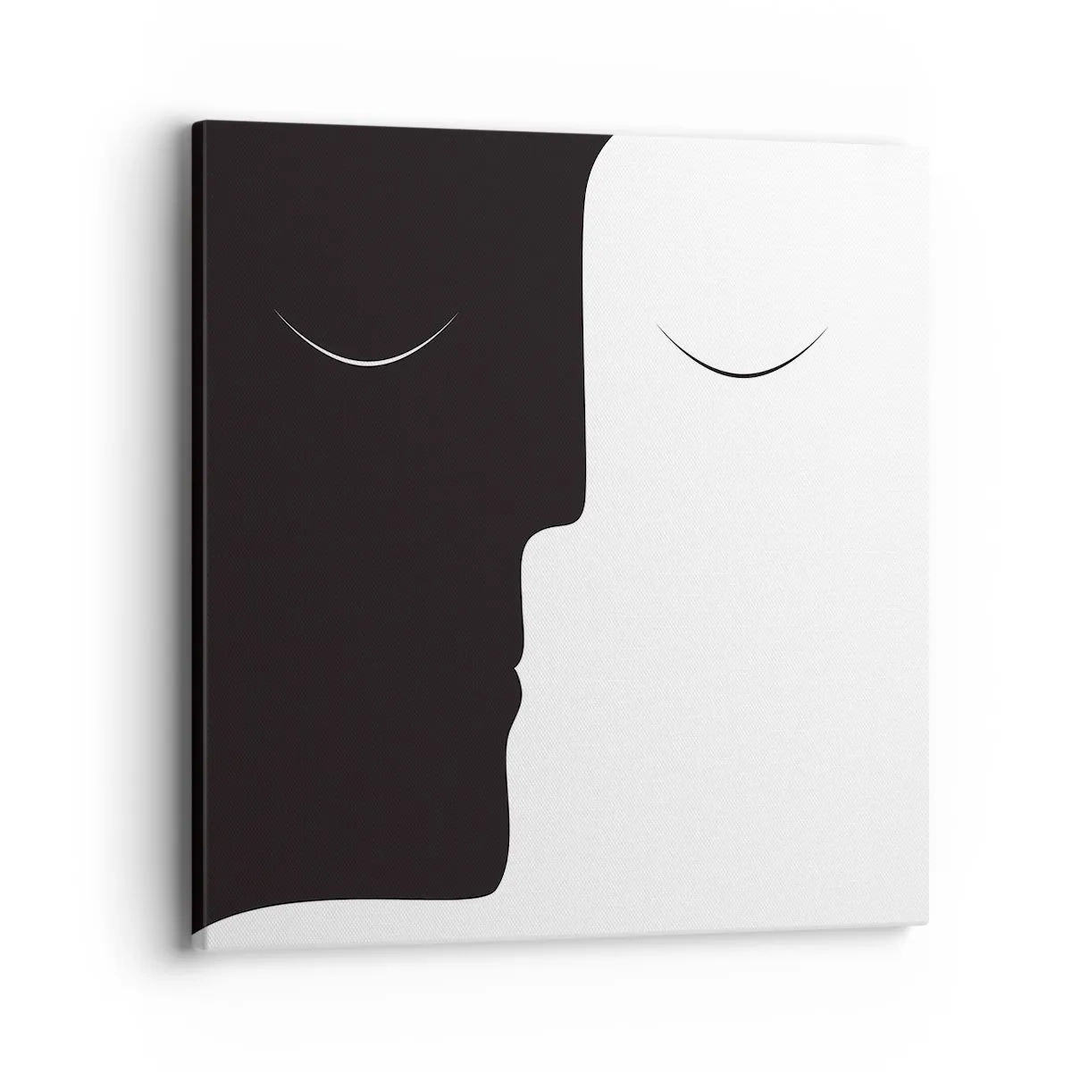 Tablou pe pânză - Unitatea contrariilor - 40x40 cm