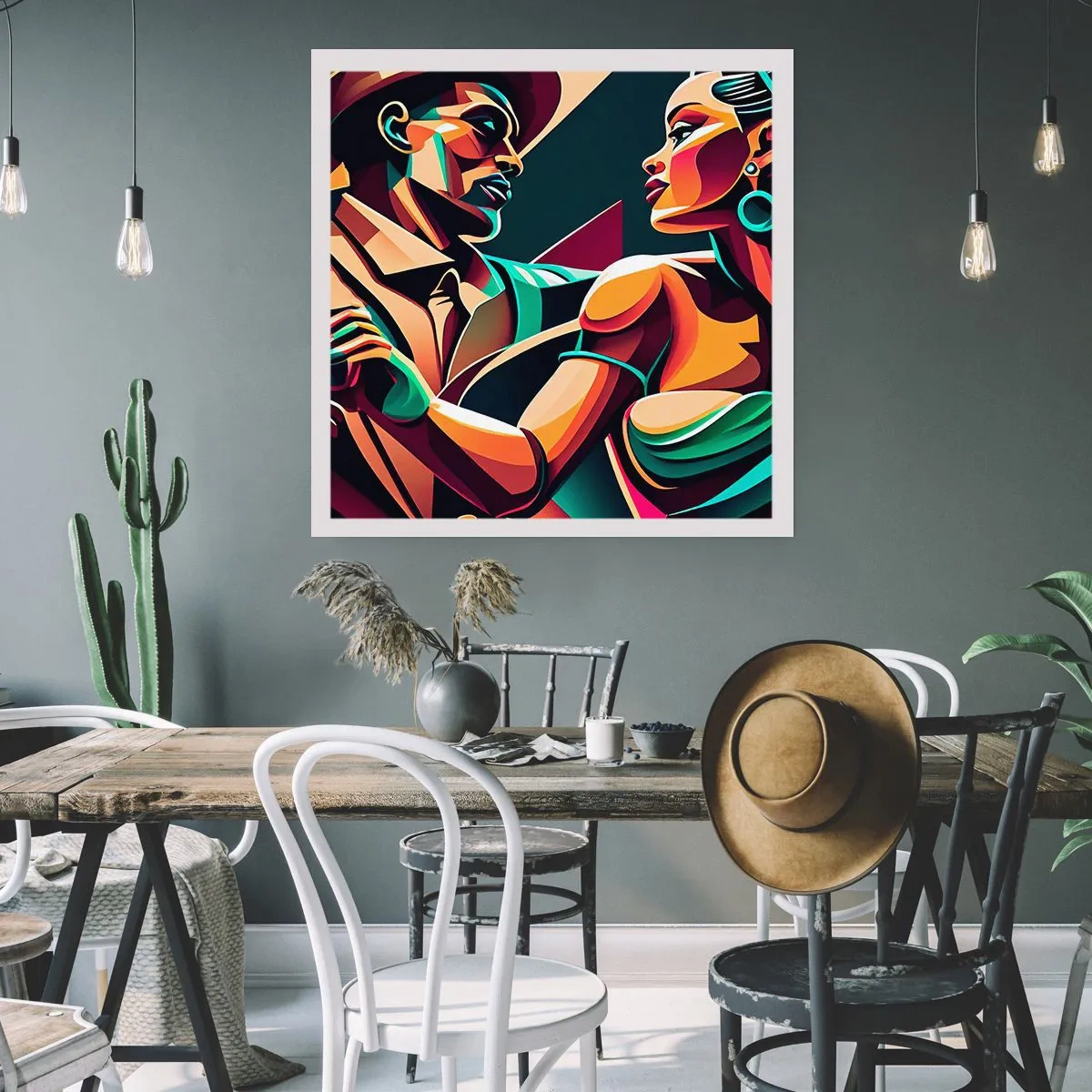 Poster - În ritmul inimii - 60x60 cm