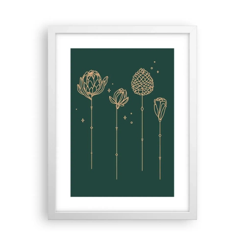 Poster în ramă albă - Familia IERBEscu - 30x40 cm