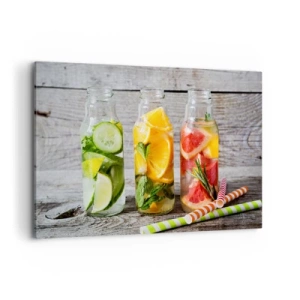 Tablou pe pânză - Sănătoase prin natura - 120x80 cm