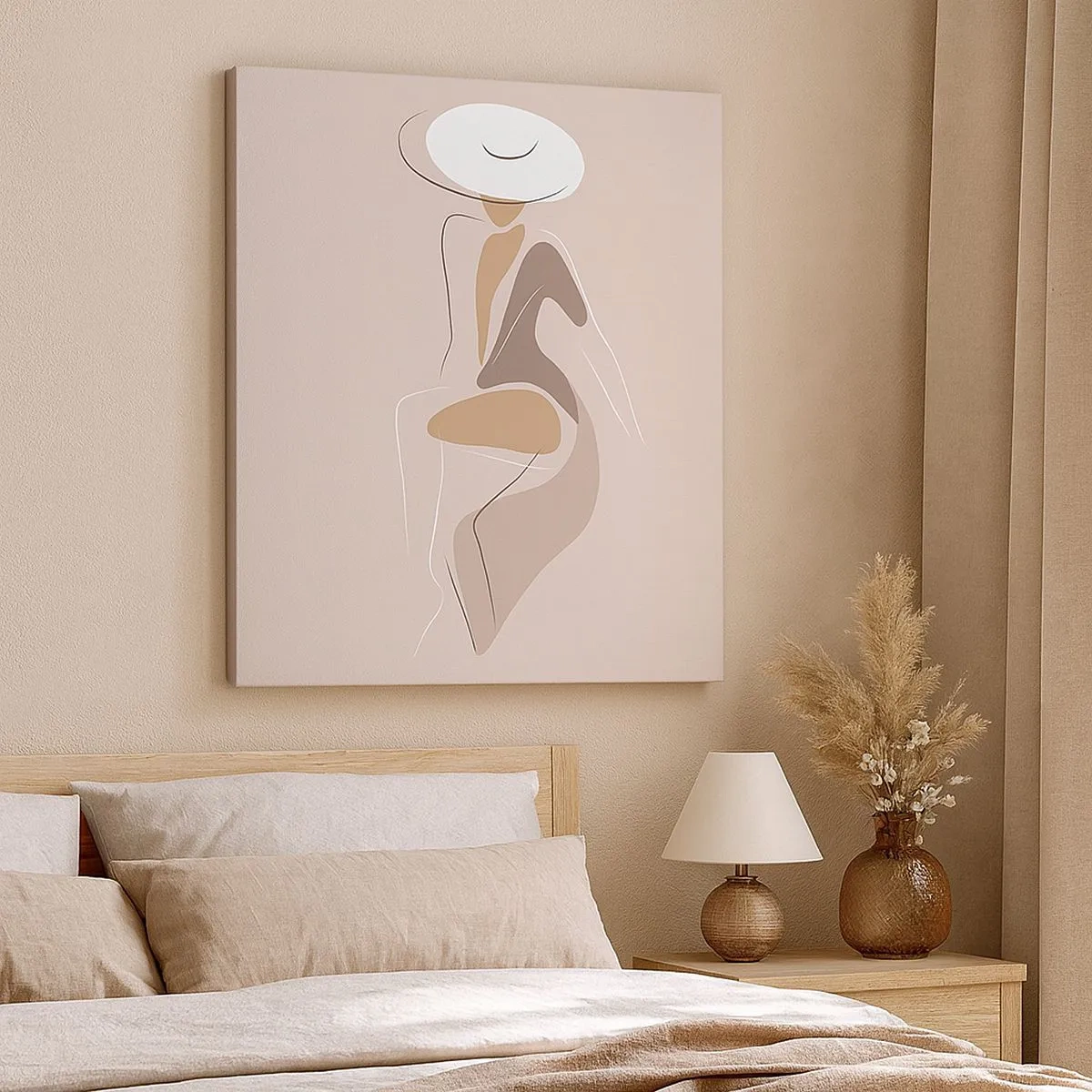 Tablou pe pânză - O doamnă adevărată - 30x30 cm