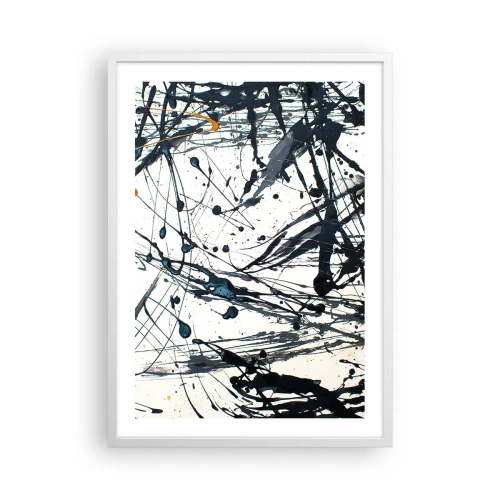 Poster în ramă albă - Cu sau fără sens? - 50x70 cm