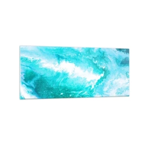 Tablou pe sticlă - În nucleul elementului - 120x50 cm