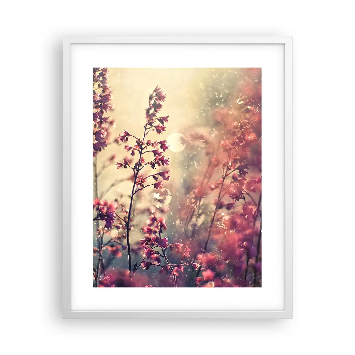 Poster în ramă albă - Grădina secretă - 40x50 cm