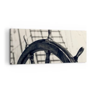 Tablou pe pânză - Povești despre mare - 100x40 cm