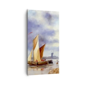 Tablou pe pânză - Întoarcerea marinarilor - 65x120 cm