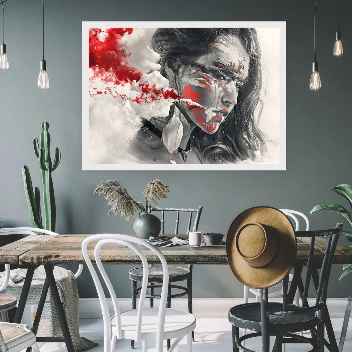 Poster - În aburul absurdului - 91x61 cm