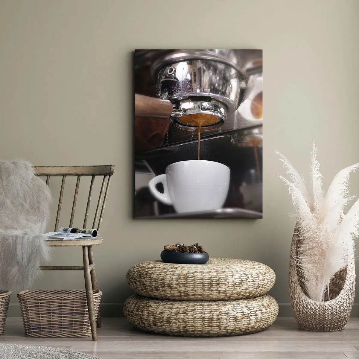 Tablou pe pânză - Cel mai bun moment al zilei - 65x120 cm