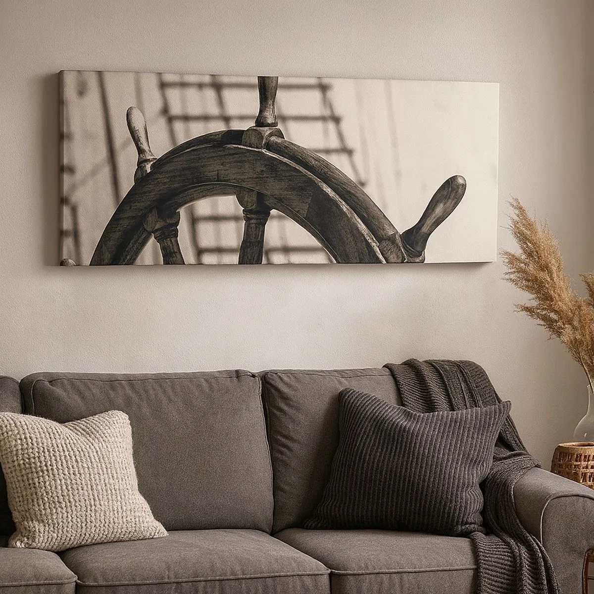 Tablou pe pânză - Povești despre mare - 100x40 cm