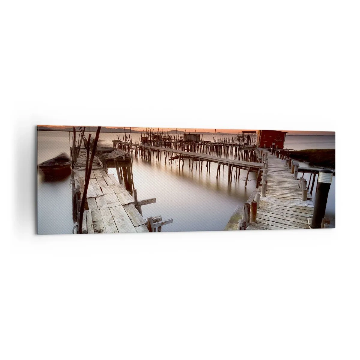 Tablou pe pânză - Autentic, nu o atracție turistică - 160x50 cm