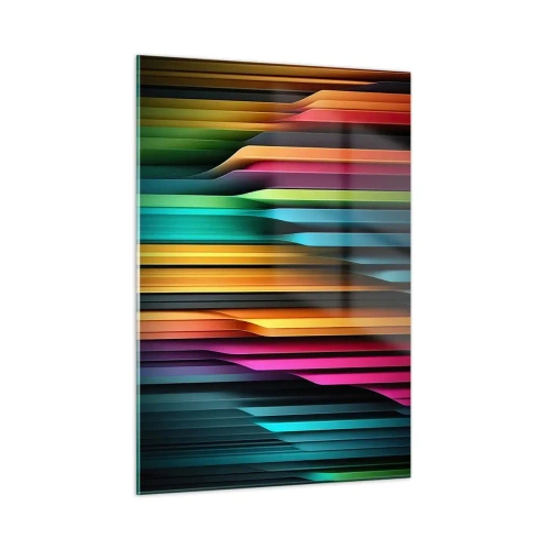 Tablou pe sticlă - Orgă de lumină - 50x70 cm