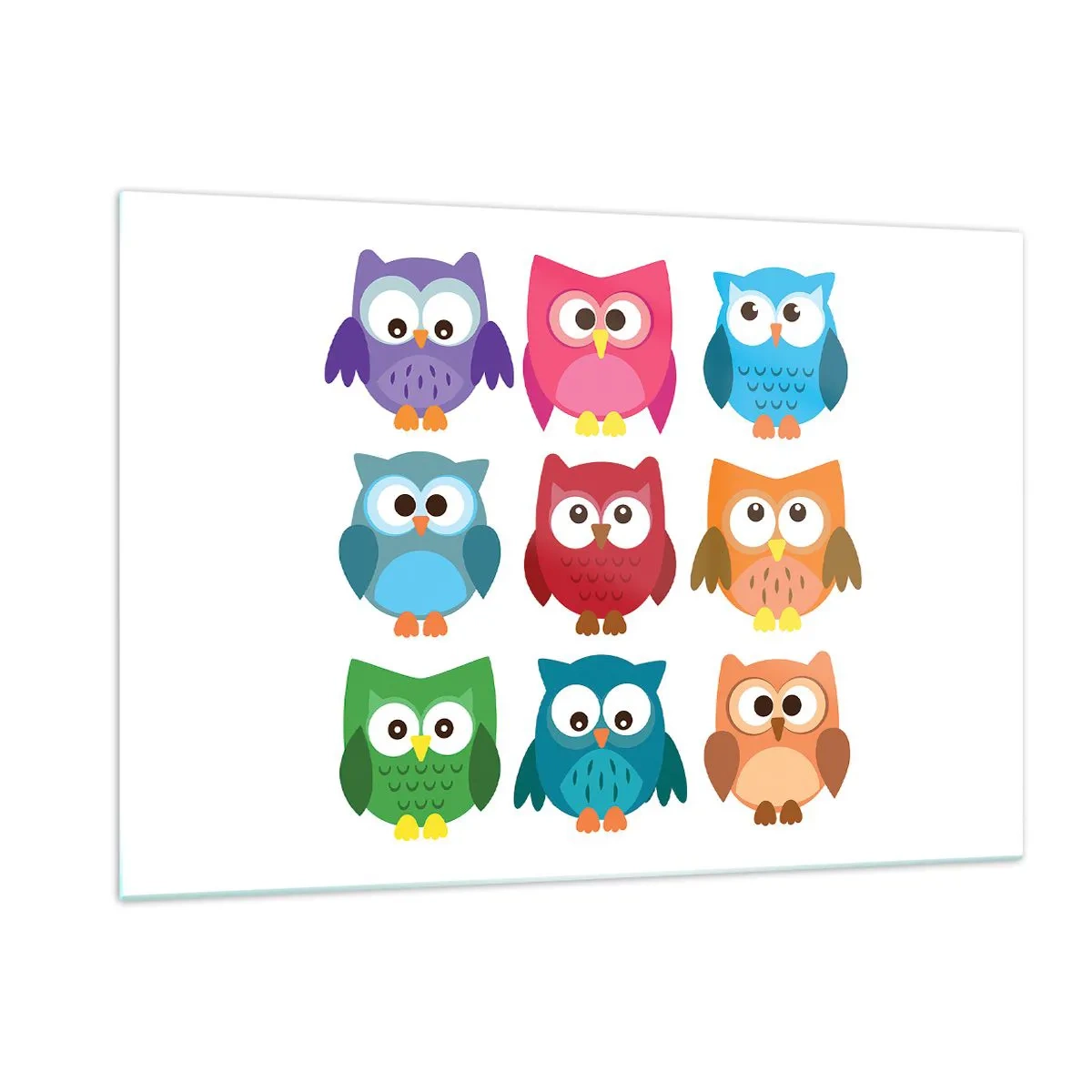 Tablou pe sticlă - Diferențele pot fi amuzante - 120x80 cm