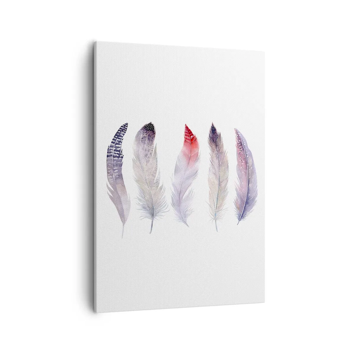 Tablou pe pânză - Delicate ca o ceață multicoloră - 50x70 cm