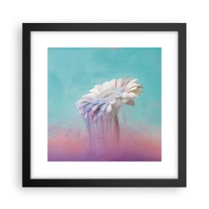 Poster în ramă neagră - Viața de după flori - 30x30 cm