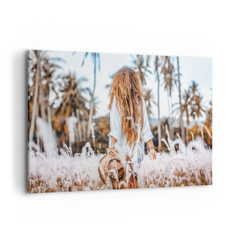 Tablou pe pânză - Născută din puful de iarbă - 120x80 cm