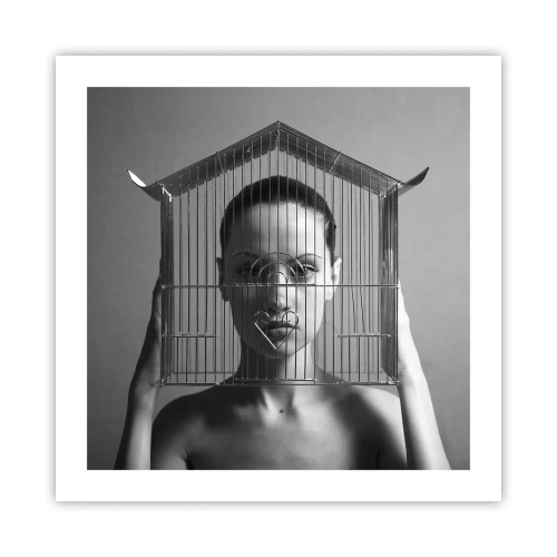 Poster - Un portret oarecum suprarealist - 50x50 cm