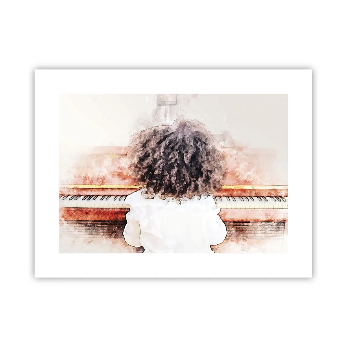 Poster - Într-o lume a muzicii - 40x30 cm