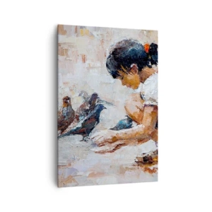 Tablou pe pânză - Cei mici și cei mai cuminți - 70x100 cm