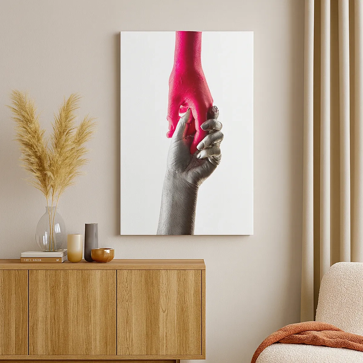 Tablou pe pânză - Împreună, deși diferiți - 50x70 cm