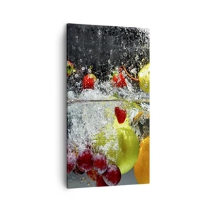 Tablou pe pânză - Răcoritoare cu fructe - 45x80 cm