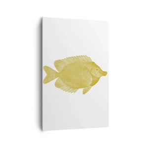 Tablou pe pânză - Pește și atât - 80x120 cm