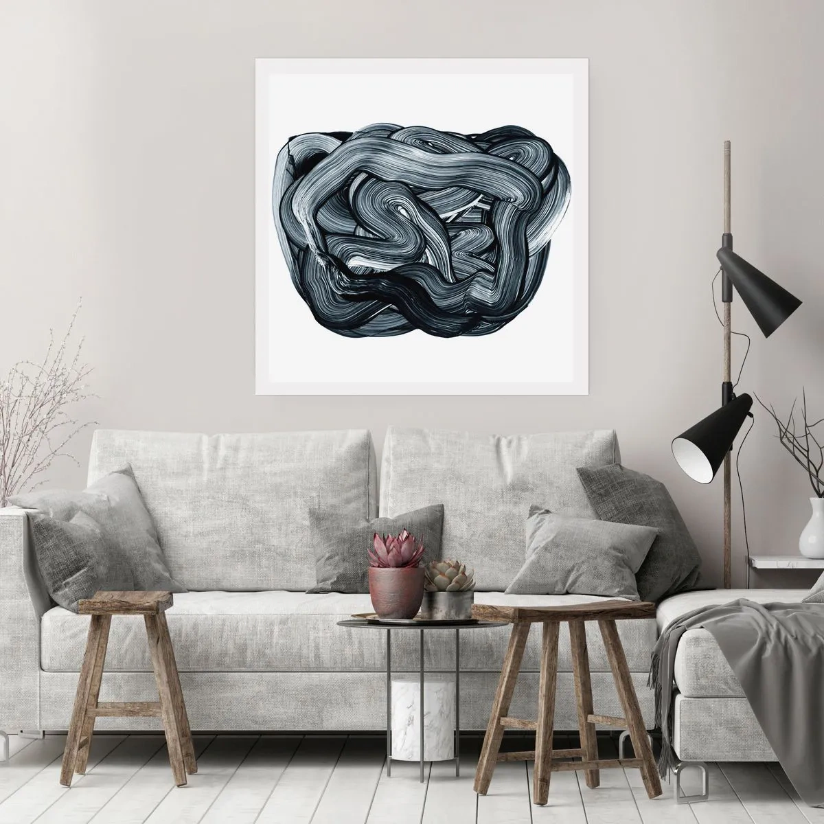 Poster - Nu este atât de simplu - 60x60 cm