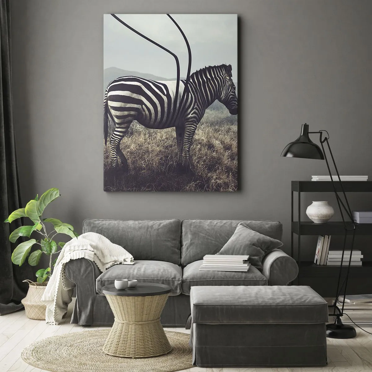 Tablou pe pânză - Atenție! Defecțiune - 50x70 cm
