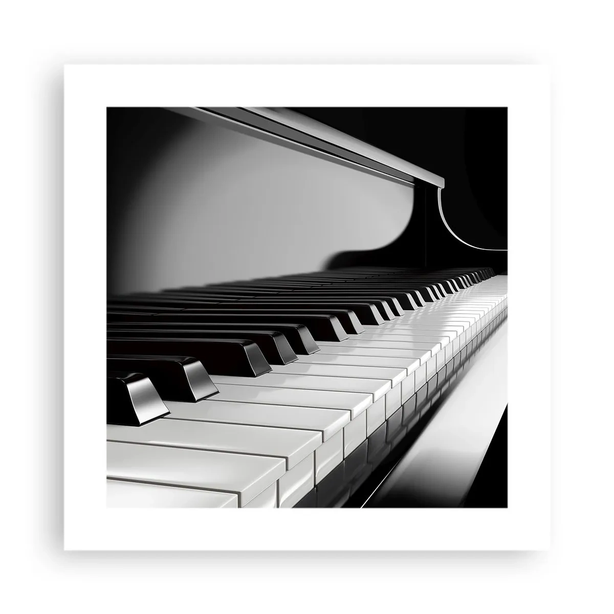 Poster - Armonia formelor și a culorilor - 40x40 cm
