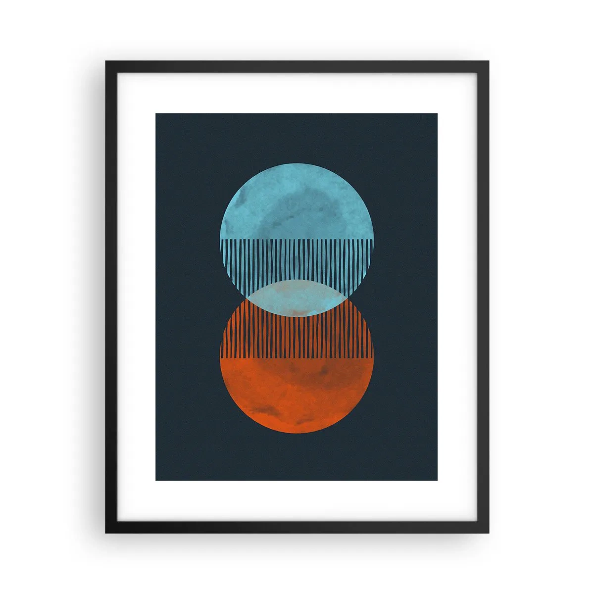 Poster în ramă neagră - Fantezie astronomică - 40x50 cm