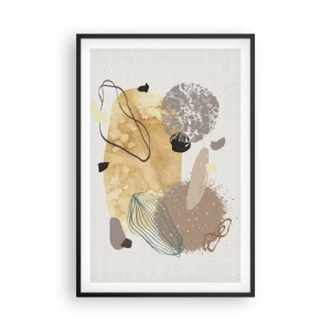 Poster în ramă neagră - Fluiditatea aplicată - 61x91 cm