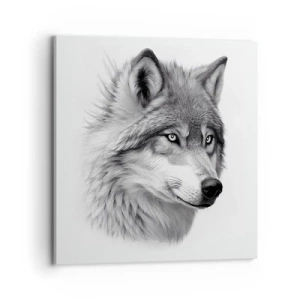 Tablou pe pânză - Alfa - fără îndoială - 70x70 cm