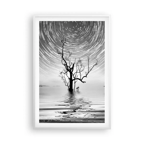 Poster în ramă albă - O simfonie a naturii - 61x91 cm