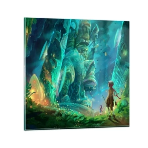 Tablou pe sticlă - Din Marea Carte a Basmelor - 60x60 cm