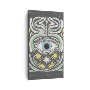 Tablou pe pânză - Ritualuri tribale - 45x80 cm