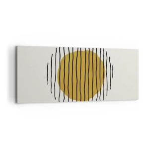 Tablou pe pânză - Abstracție tremurândă de căldură - 100x40 cm