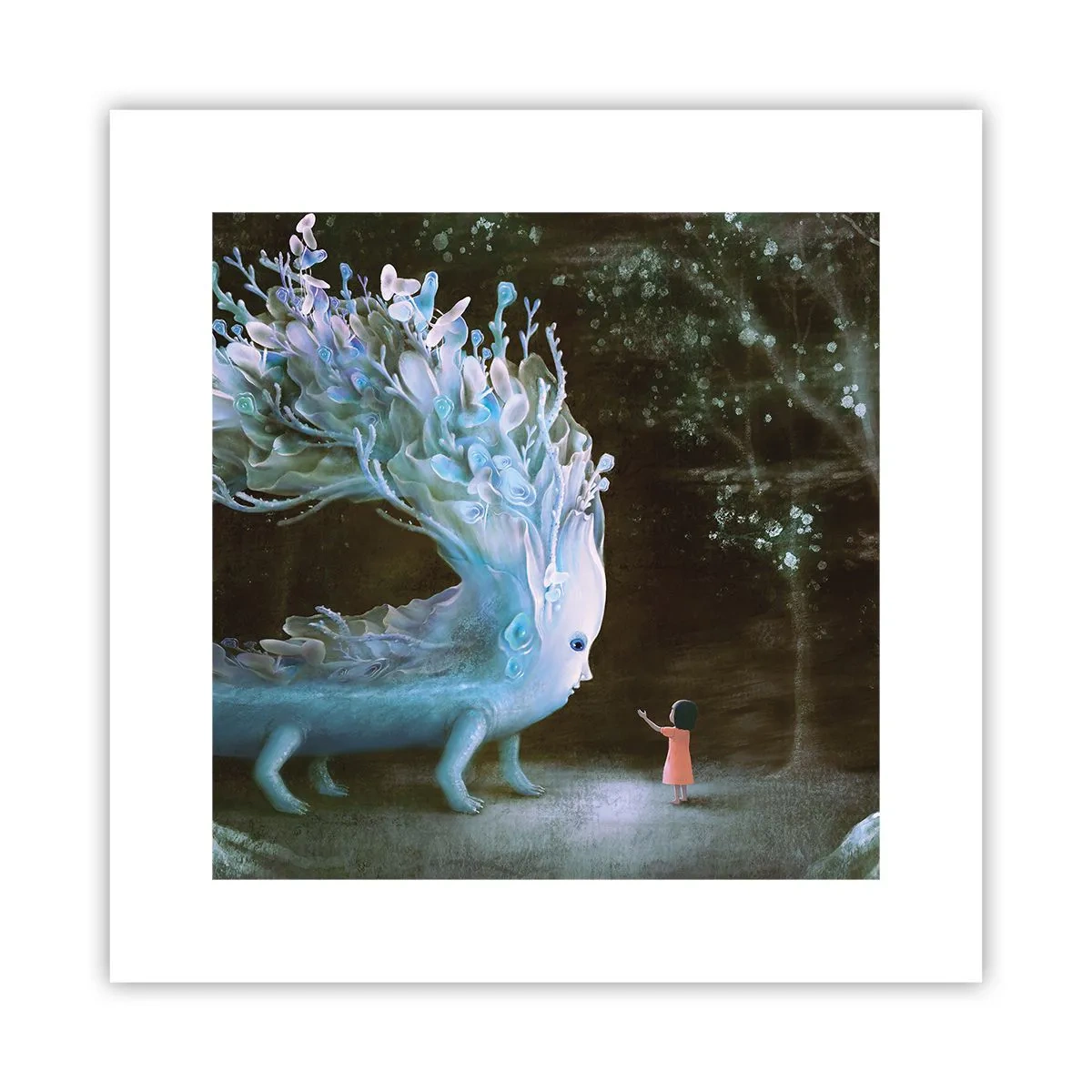 Poster - Întâlnire fantastică - 30x30 cm