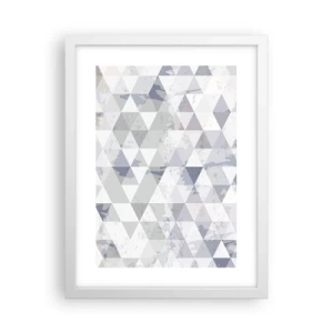 Poster în ramă albă - În ritm de trei - 30x40 cm