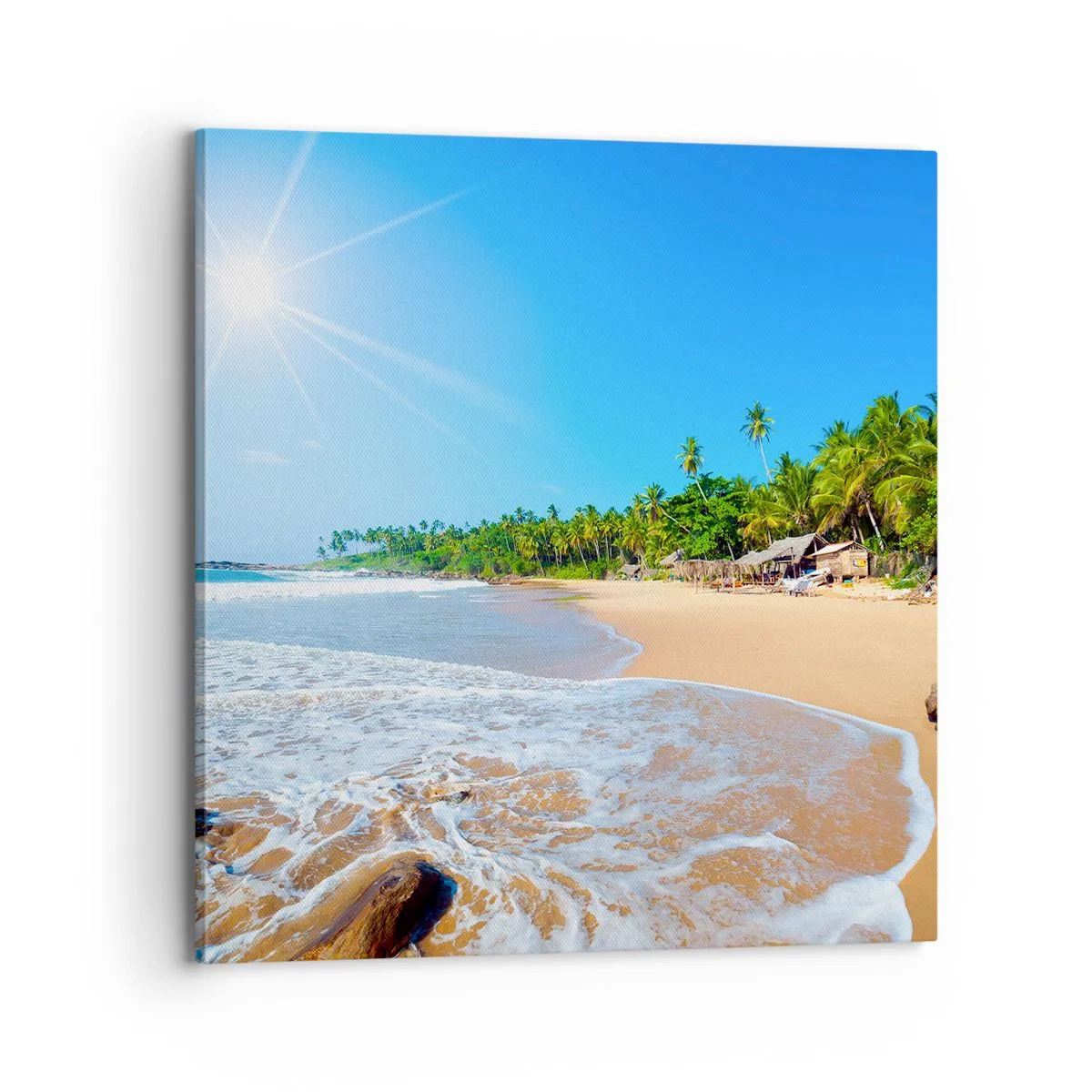 Tablou pe pânză - Un loc exotic pentru tine - 70x70 cm