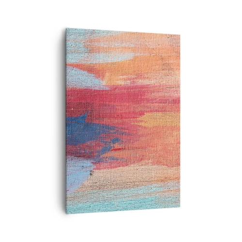 Tablou pe pânză - Plutind prin curcubeu - 70x100 cm