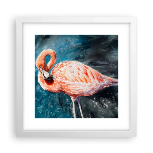 Poster în ramă albă - Decorativ prin natură - 30x30 cm