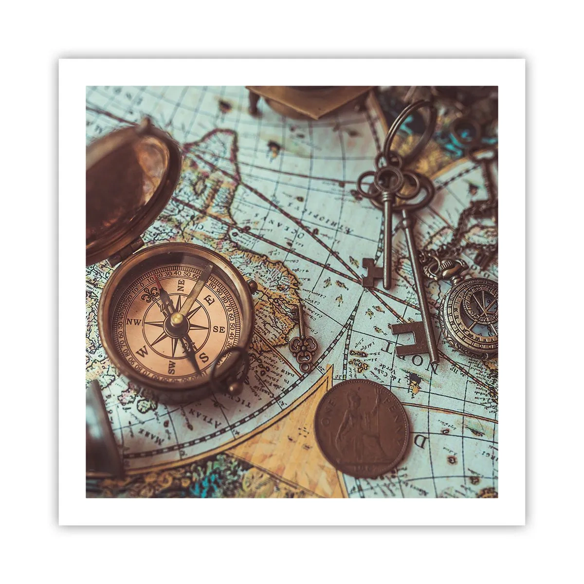 Poster - Pentru aventurierul din tine - 60x60 cm