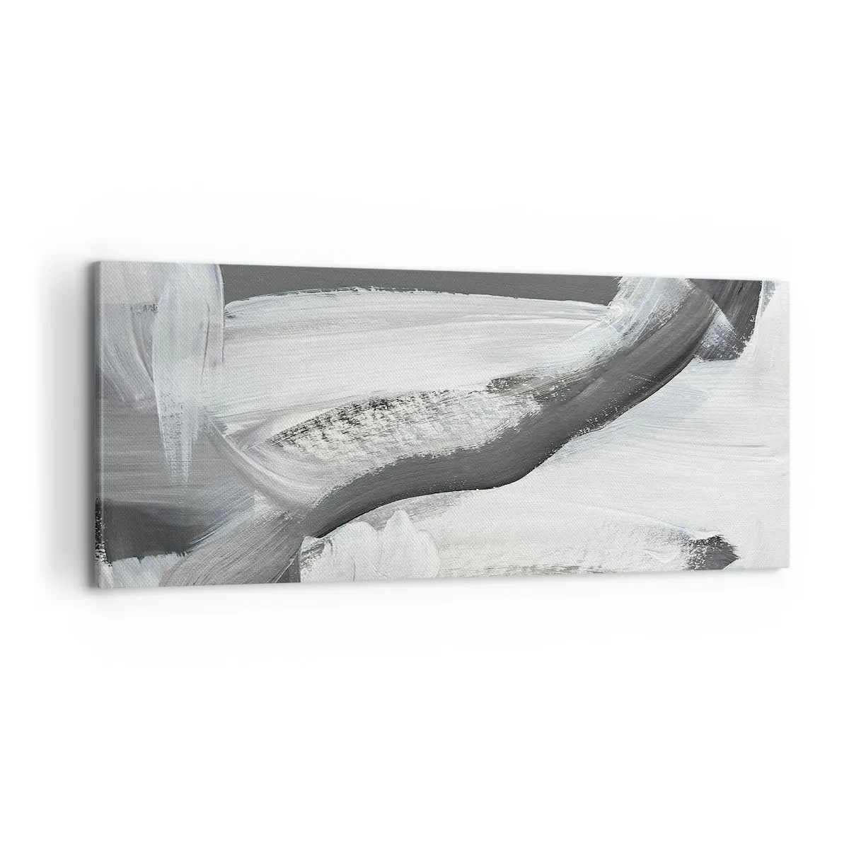 Tablou pe pânză - Cu o mișcare decisivă - 100x40 cm