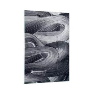 Tablou pe sticlă - Fluiditatea realității - 70x100 cm