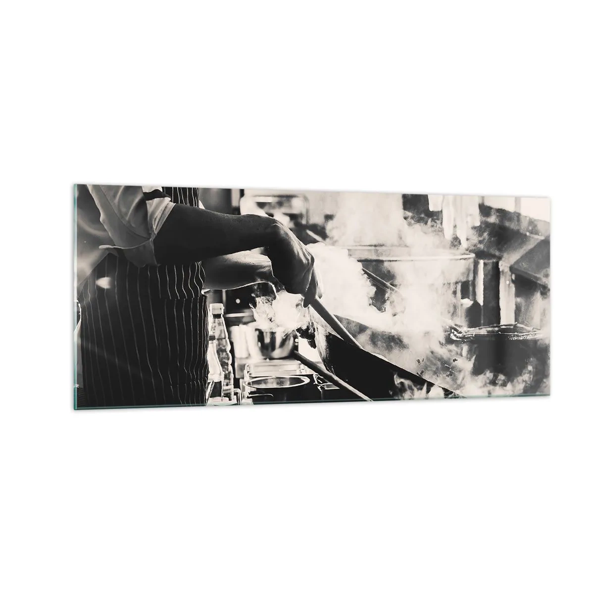 Tablou pe sticlă - Alchimia aromelor - 100x40 cm