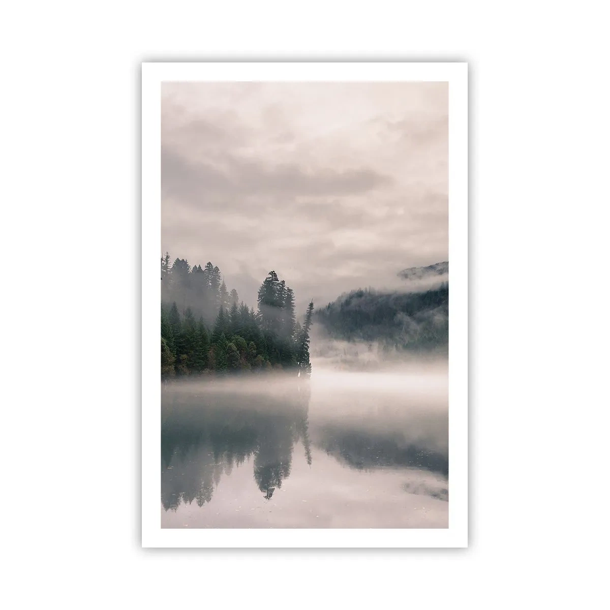 Poster - În reverie, în ceață - 61x91 cm