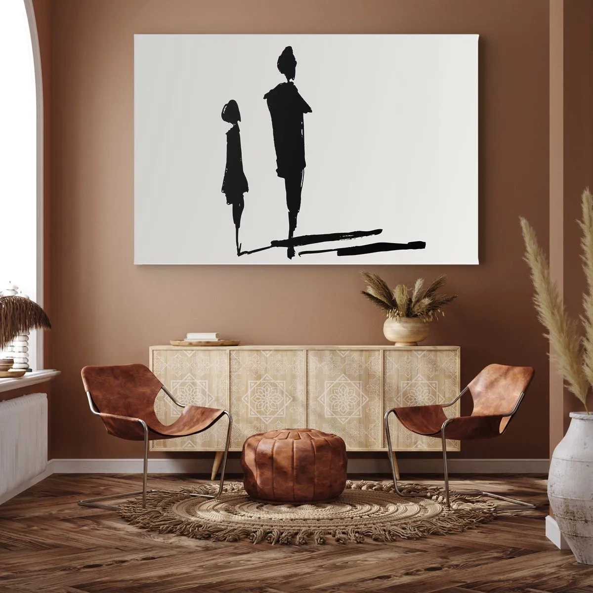 Tablou pe pânză - Cu siguranță împreună? - 70x50 cm