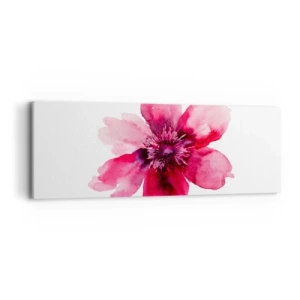 Tablou pe pânză - Sărut parfumat de carmin - 90x30 cm