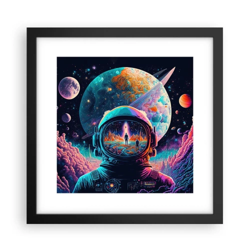 Poster în ramă neagră - Visul nevisat al filozofiilor - 30x30 cm