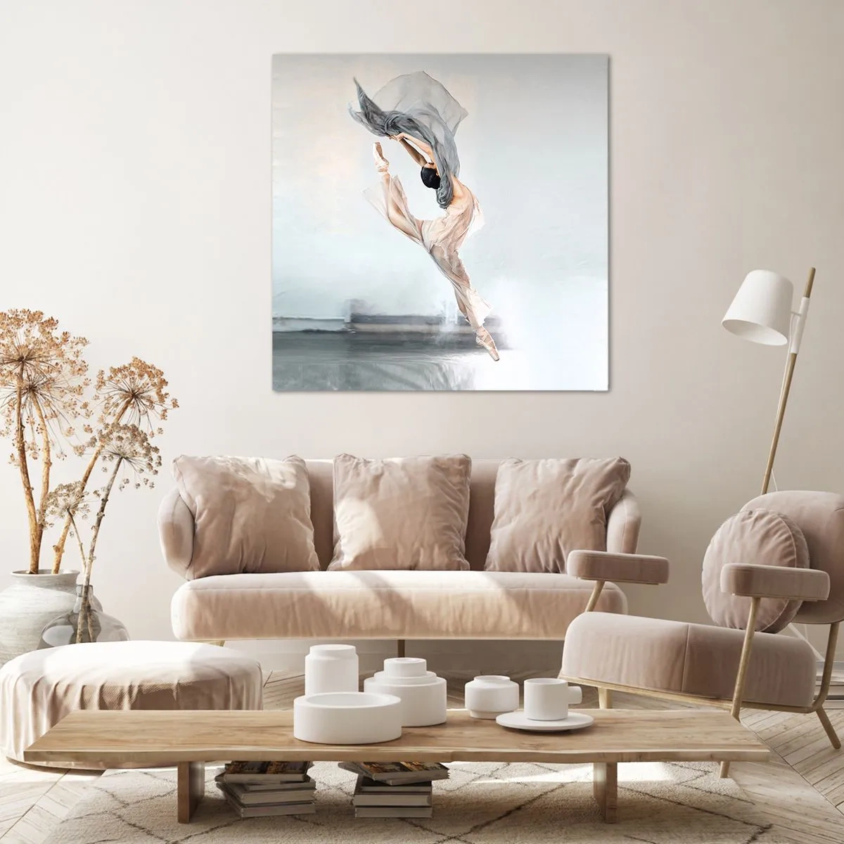 Tablou pe pânză - În exaltare de dans - 50x50 cm